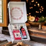 LEROS Conjunto de presente (3 un.) - Natal de Ervas - xarope de ervas e 2 tipos de chá