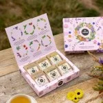 LEROS Conjunto de oferta de chás de ervas Prado Perfumado - saquetas de infusão (6 x 5 un.) - 6 misturas de ervas