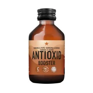 LEROS Healthy booster Cúrcuma & Pimenta Shot Antioxidante (100 ml) - para a limpeza do corpo