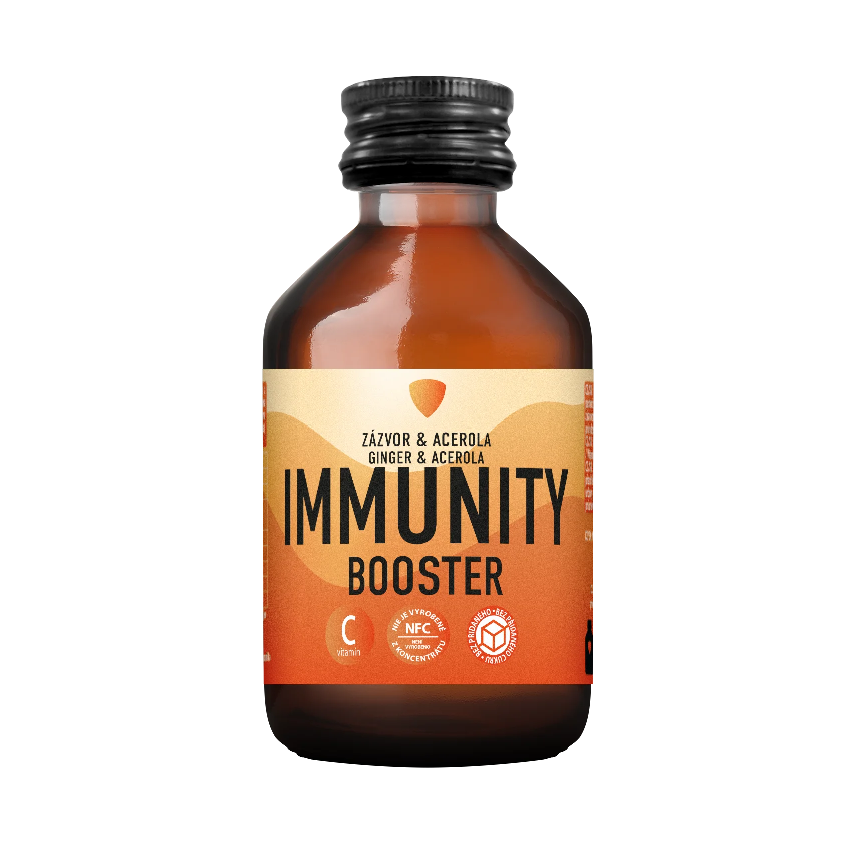 LEROS Healthy booster Shot de imunidade Gengibre & Acerola (100 ml) - para reforçar as defesas imunitárias