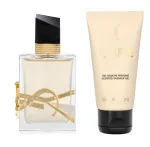 Libre conjunto de oferta para mulher água de perfume 50 ml + gel de duche