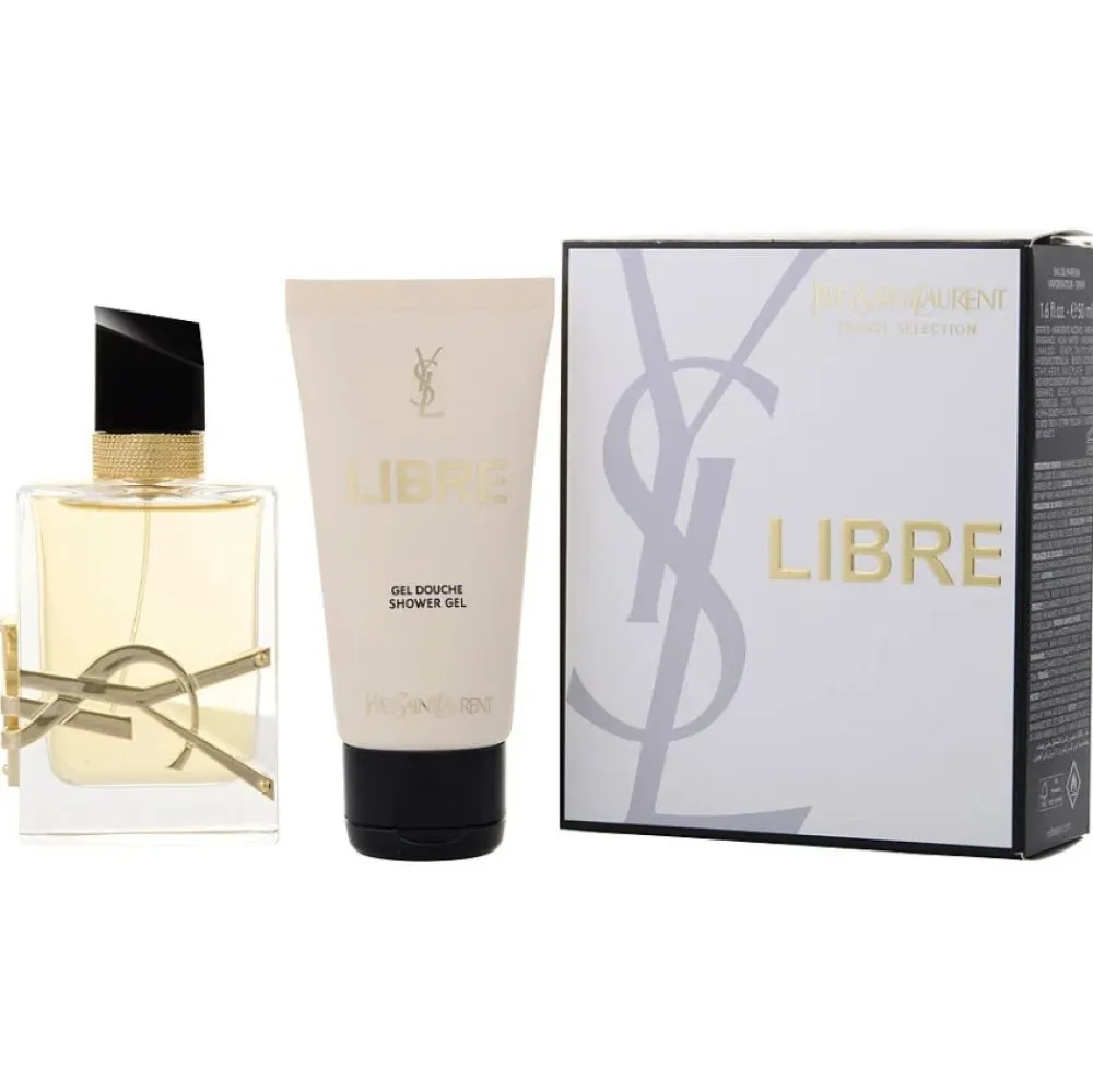 Libre conjunto de oferta para mulher água de perfume 50 ml + gel de duche