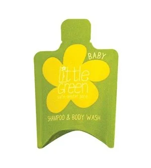 Little Green BABY Champô e Gel de Duche 2 em 1 para crianças de 0 a 3 anos