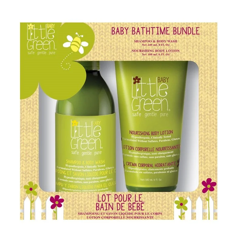 BABY Bathtime Bundle Box conjunto de presente para crianças +180 ml