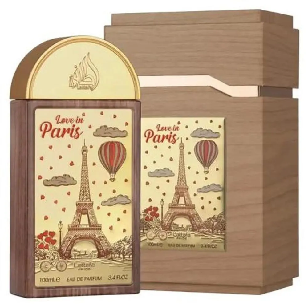 Love in Paris água de perfume unissex 100 ml