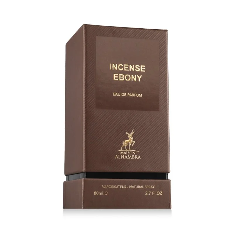 Incense Ebony Eau de Parfum unissexo 80 ml