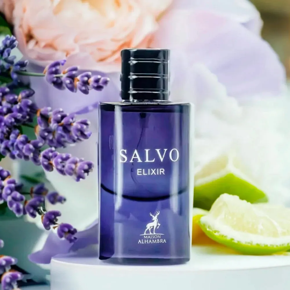 Salvo Elixir água de perfume para homens 60 ml