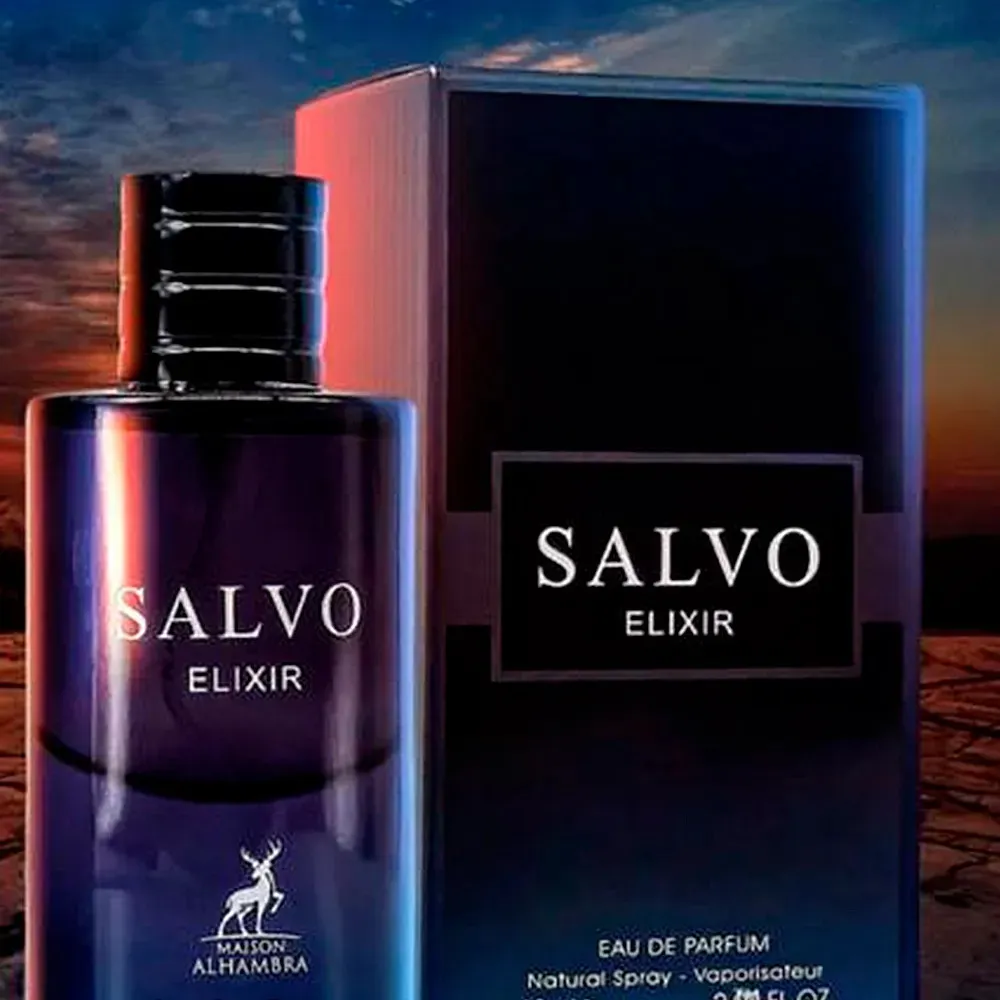 Salvo Elixir água de perfume para homens 60 ml