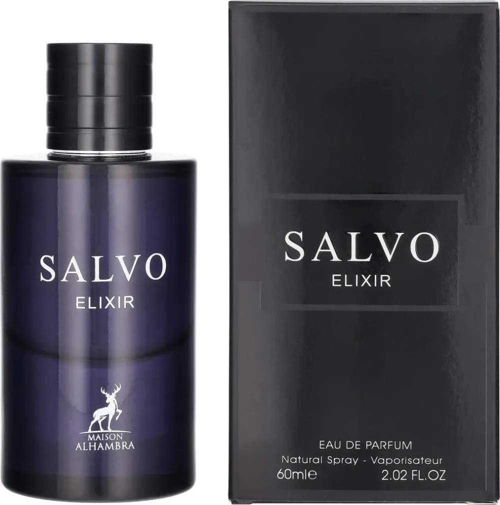 Salvo Elixir água de perfume para homens 60 ml