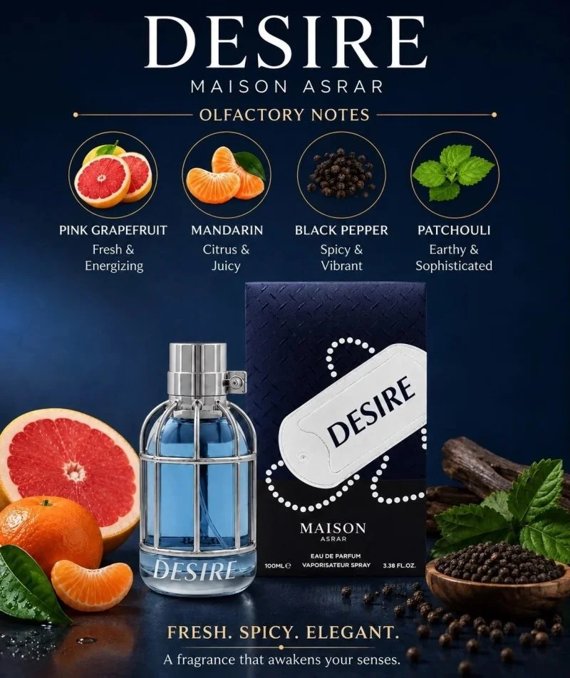 Desire M água de perfume 100 ml