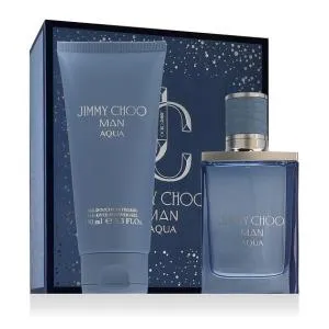 Jimmy Choo Man Aqua Eau de Toilette para homem 50 ml + gel de duche para corpo e cabelo