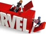 Marvel 76313 Logotipo MARVEL e minifiguras