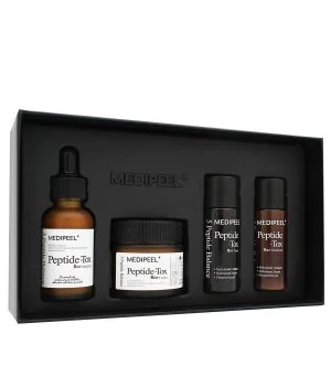 Medi-Peel Peptide-Tox Multi Care Kit conjunto de oferta tónico + emulsão 30 ml + ampola de sérum 30 ml + creme 50 g