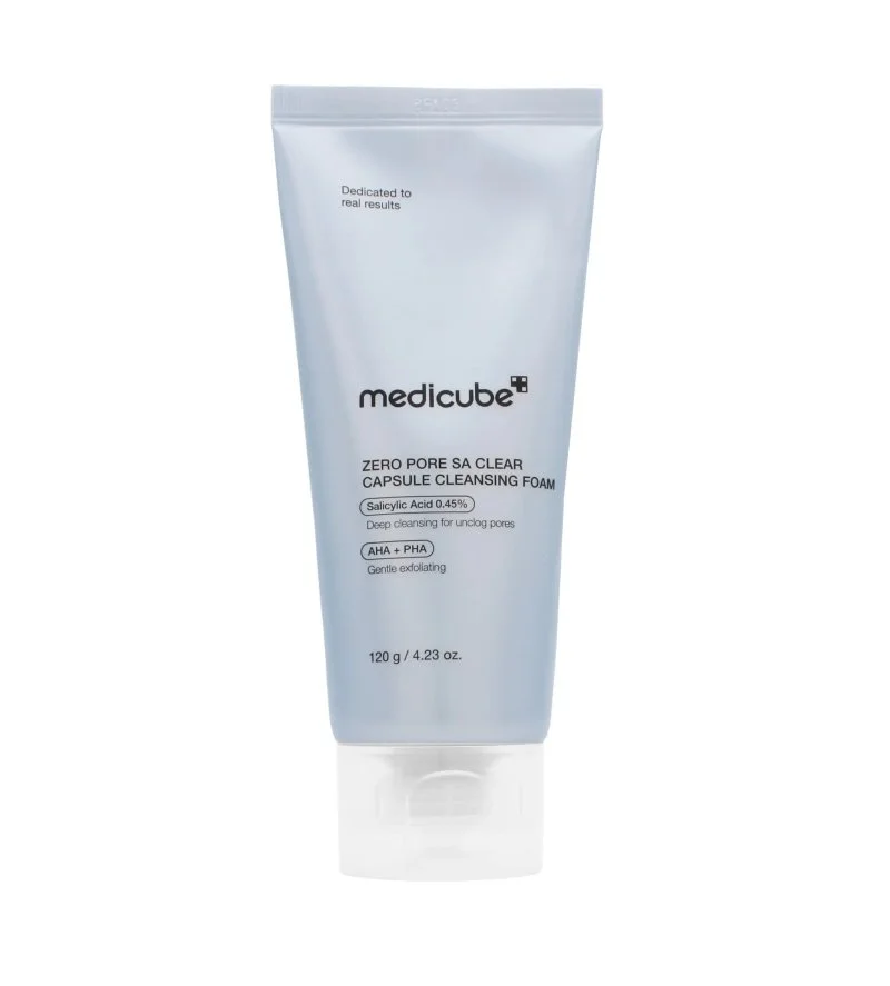 Zero Pore Capsule Cleansing Foam espuma para limpeza profunda dos poros com cápsulas de exossomas e AHA-BHA-PHA 120 g