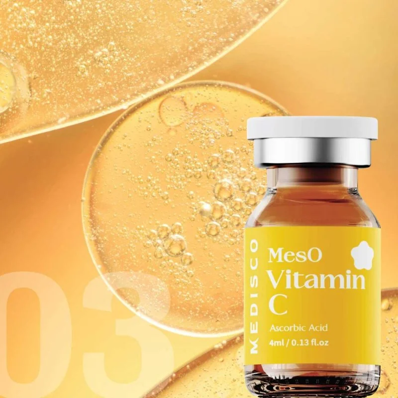Meso Sérum de Vitamina C para Sistema de Mesoterapia por Microagulhamento 5 x 5 x 4 ml