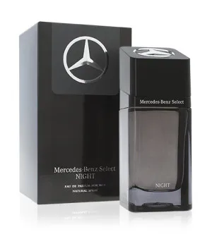 Água de perfume Mercedes-Benz Select Night para homens 100 ml