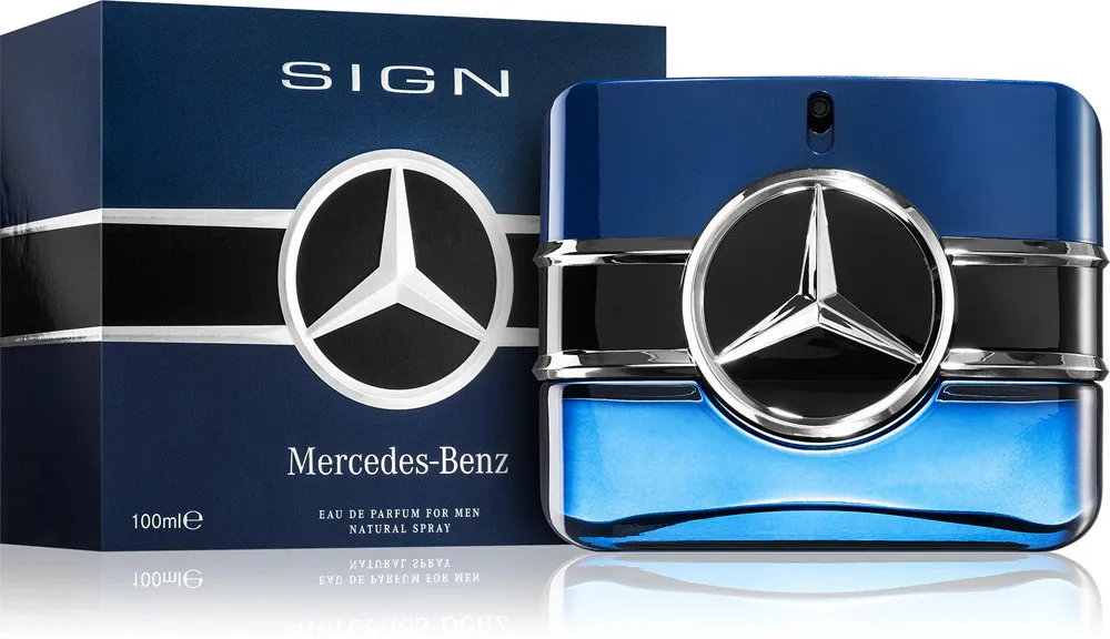 Água de perfume Mercedes-Benz Sign para homens 100 ml