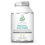 Cytoplan METHYL FACTORS - B1 Betaína B2 B6 Ácido Fólico (L-Metilfolato) Vitamina B12 e Zinco, 60 cápsulas