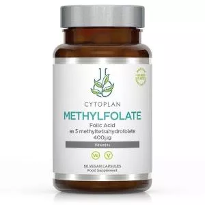 Cytoplan Methylfolate - Ácido fólico em forma bioactiva, 60 cápsulas