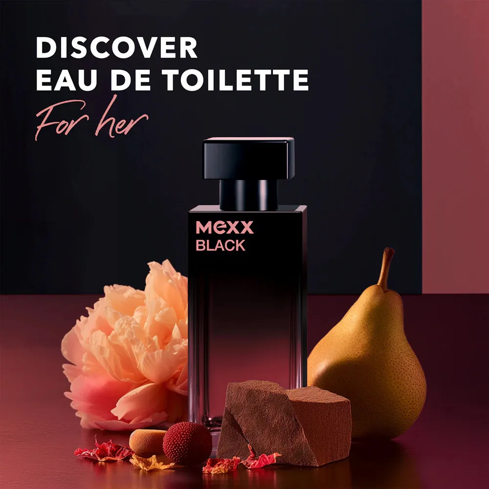 Black For Her eau de toilette para mulheres 30 ml