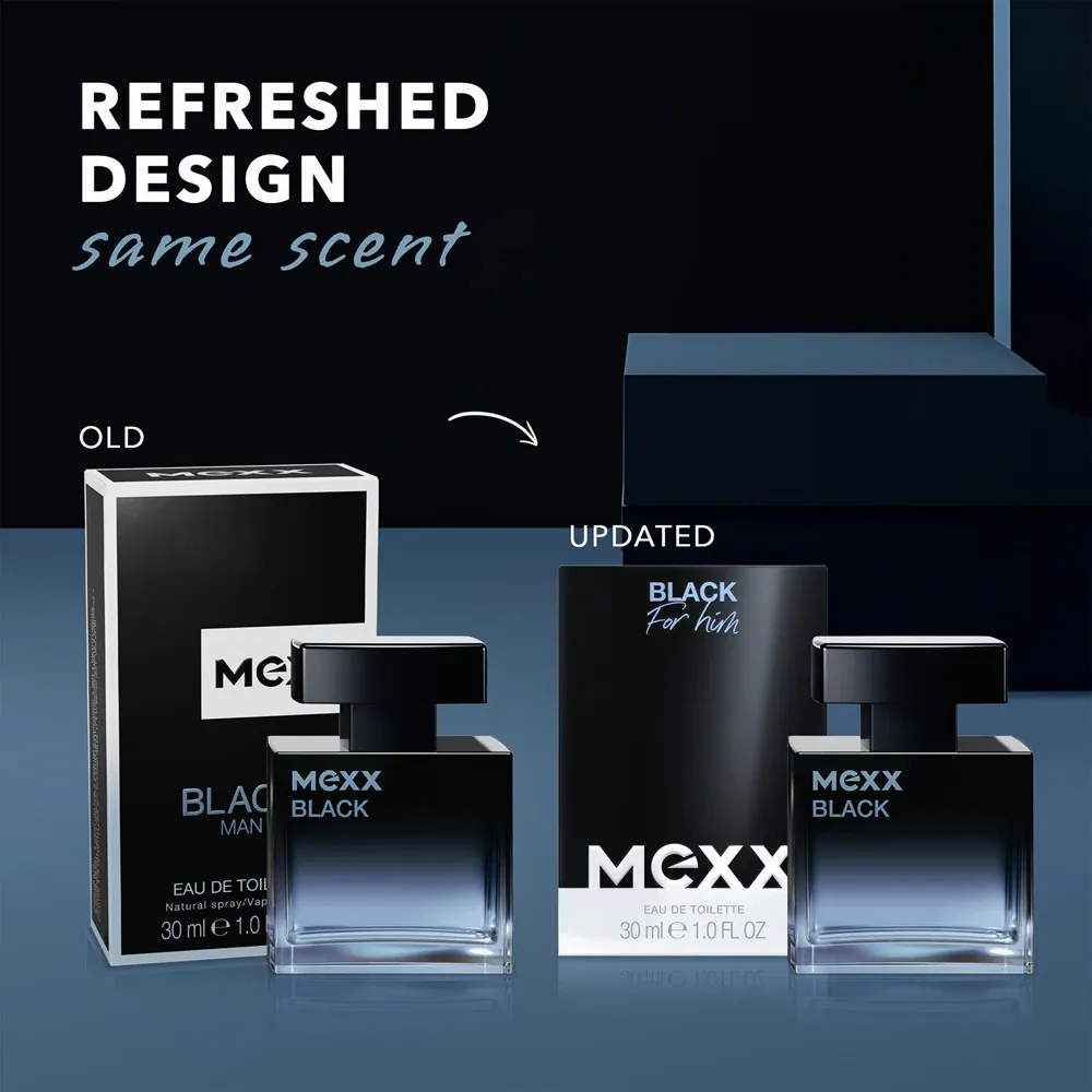 Black Man eau de parfum para homens 50 ml