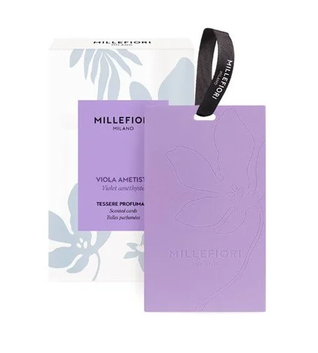 Viola Ametista cartão perfumado 3 un.