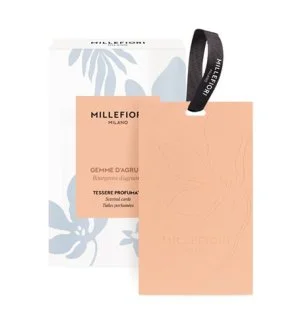 Millefiori Gemme d'Agrumi cartão perfumado 3 un.