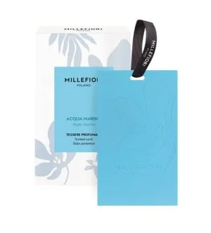 Millefiori Acqua Marina cartão perfumado 3 un.