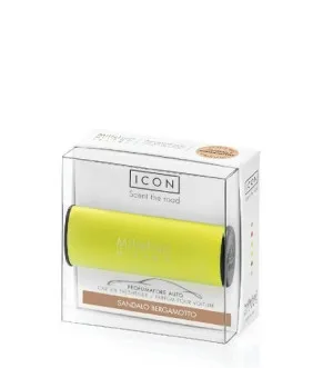 Millefiori Icon Classic Sandalo Bergamotto fragrância para carro