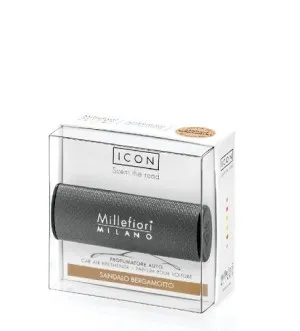 Millefiori Icon Urban Sandalo Bergamotto fragrância para carro