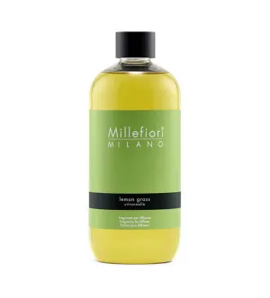 Millefiori Milano Lemon Grass recarga para difusores de aroma 500 ml