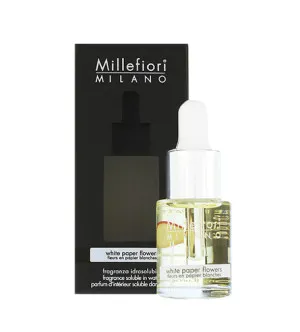 Millefiori Milano White Paper Flowers óleo aromático 15 ml