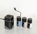 Moveo Mini difusor de aromas compacto preto Millefiori Moveo Mini kompaktní vonný difuzér černý