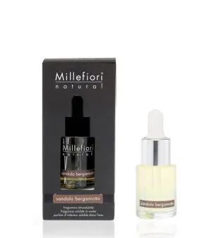Millefiori Natural Sandalo Bergamotto óleo aromático 15 ml