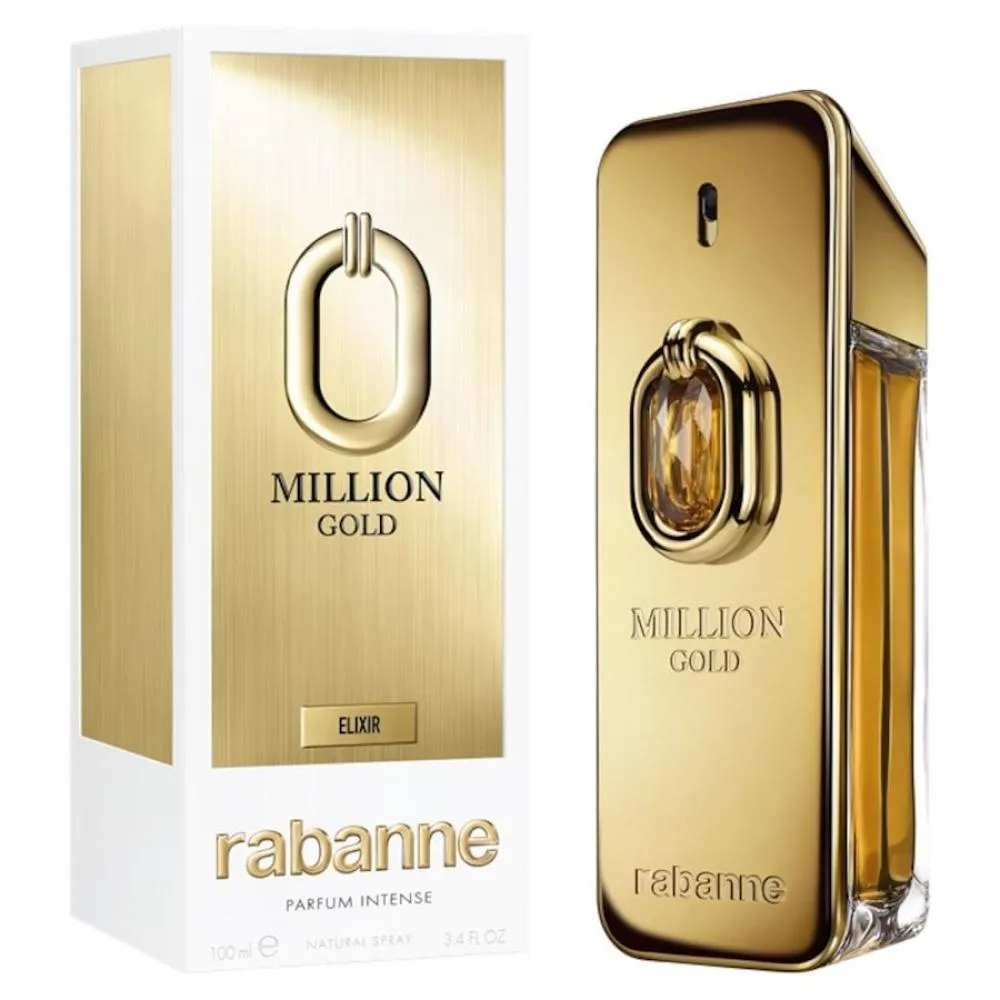 Million Gold Elixir Intense perfume para homens 100 ml