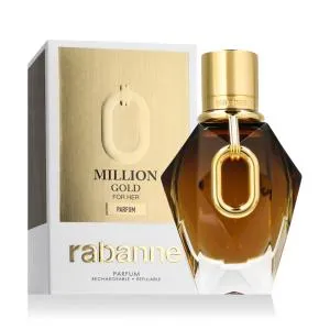 Paco Rabanne Million Gold For Her perfume recarregável para mulheres