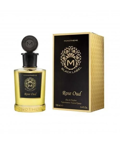 BLACK LABEL Rose Oud água de perfume unissexo 100 ml