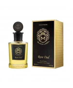 Monotheme Venezia BLACK LABEL Rose Oud água de perfume unissexo