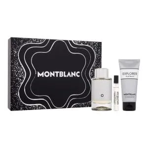 Montblanc Explorer Platinum EDP 100 ml + EDP MINI 7,5 ml + SG para corpo e cabelo 100 ml M