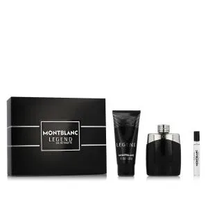 Montblanc Legend for Men EDT 100 ml + EDT MINI 7,5 ml + SG para corpo e cabelo 100 ml M