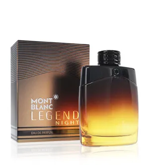 Água de perfume Montblanc Legend Night para homens 100 ml