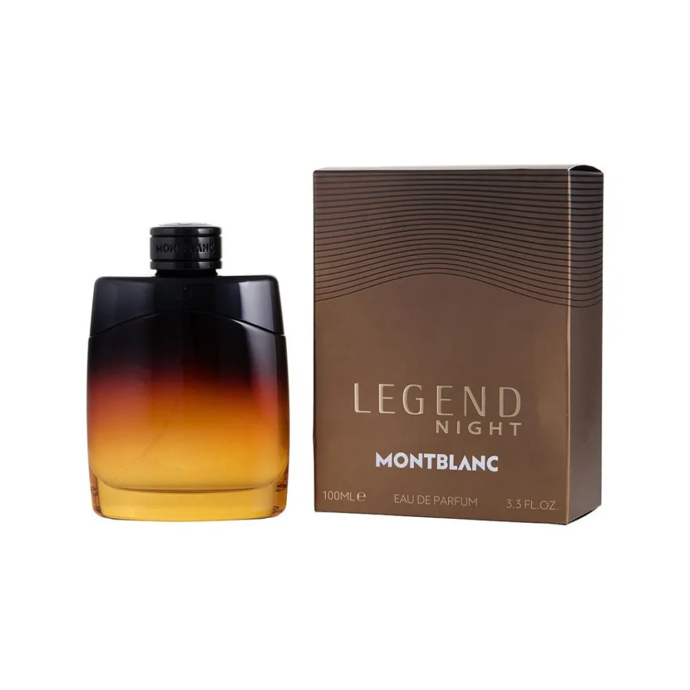Água de perfume Montblanc Legend Night para homens 100 ml
