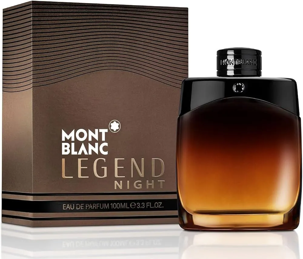 Água de perfume Montblanc Legend Night para homens 100 ml