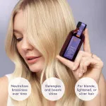 Treatment Purple óleo capilar para cabelos loiros, descoloridos ou grisalhos 50 ml