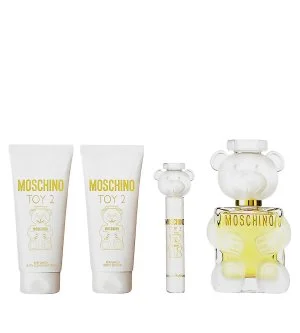 Moschino Toy 2 conjunto de presente 100 ml + loção corporal 100 ml + gel de banho 100 ml + eau de parfum eau de parfum para mulher