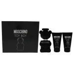 Conjunto presente Moschino Toy Boy para homens água perfumada 50 ml + gel de banho 50 ml + bálsamo pós-barba 50 ml 50 ml + sprchový gel 50 ml + balzám po holení 50 ml