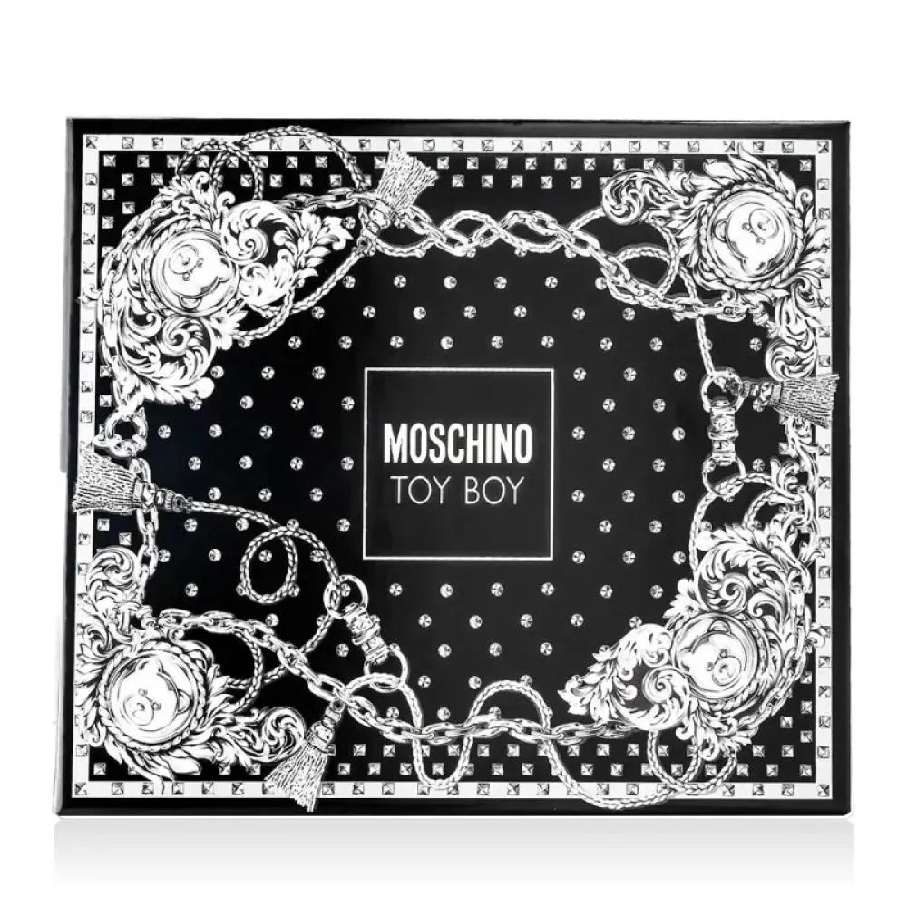 Moschino Toy Boy EDP 50 ml + bálsamo após barbear 50 ml + gel de duche 50 ml para homem