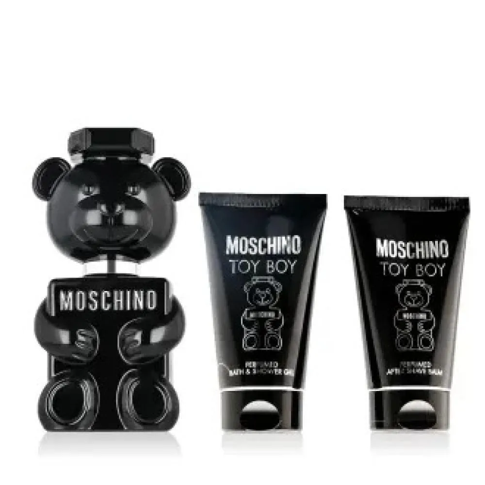 Moschino Toy Boy EDP 50 ml + bálsamo após barbear 50 ml + gel de duche 50 ml para homem