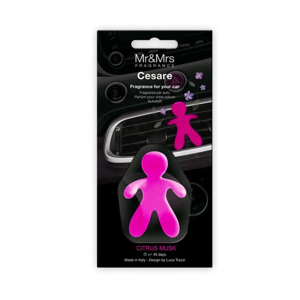 Cesare Citrus & Musk fragrância para carro Mr&Mrs Fragrance Cesare Citrus & Musk vůně do auta