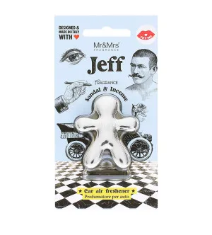 Mr&Mrs Fragrance Jeff Sandal & Incense Fragrância para carro